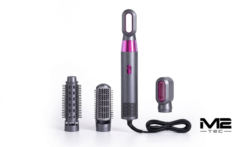 Cepillo Secador de Aire 3 en 1 REMGINTON - Alisa, Riza y da Volumen