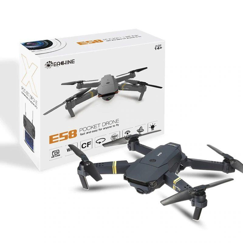 Dron E58 Plegable con Cámara HD
