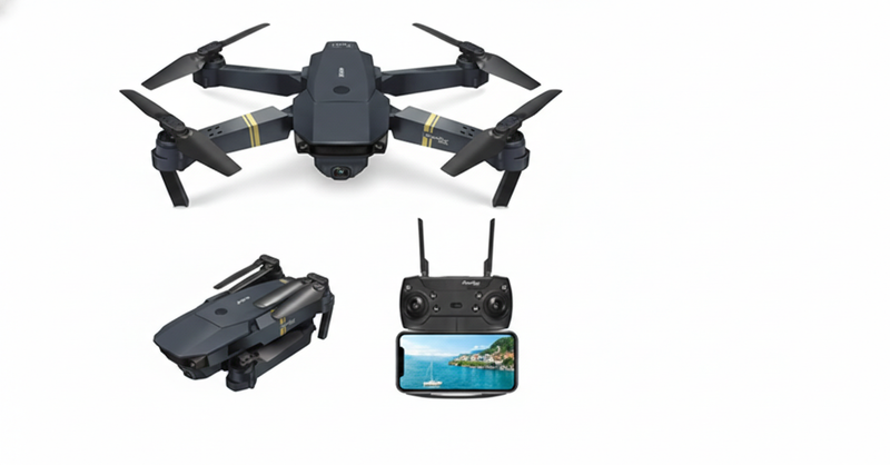Dron Plegable con Cámara HD y Control Remoto